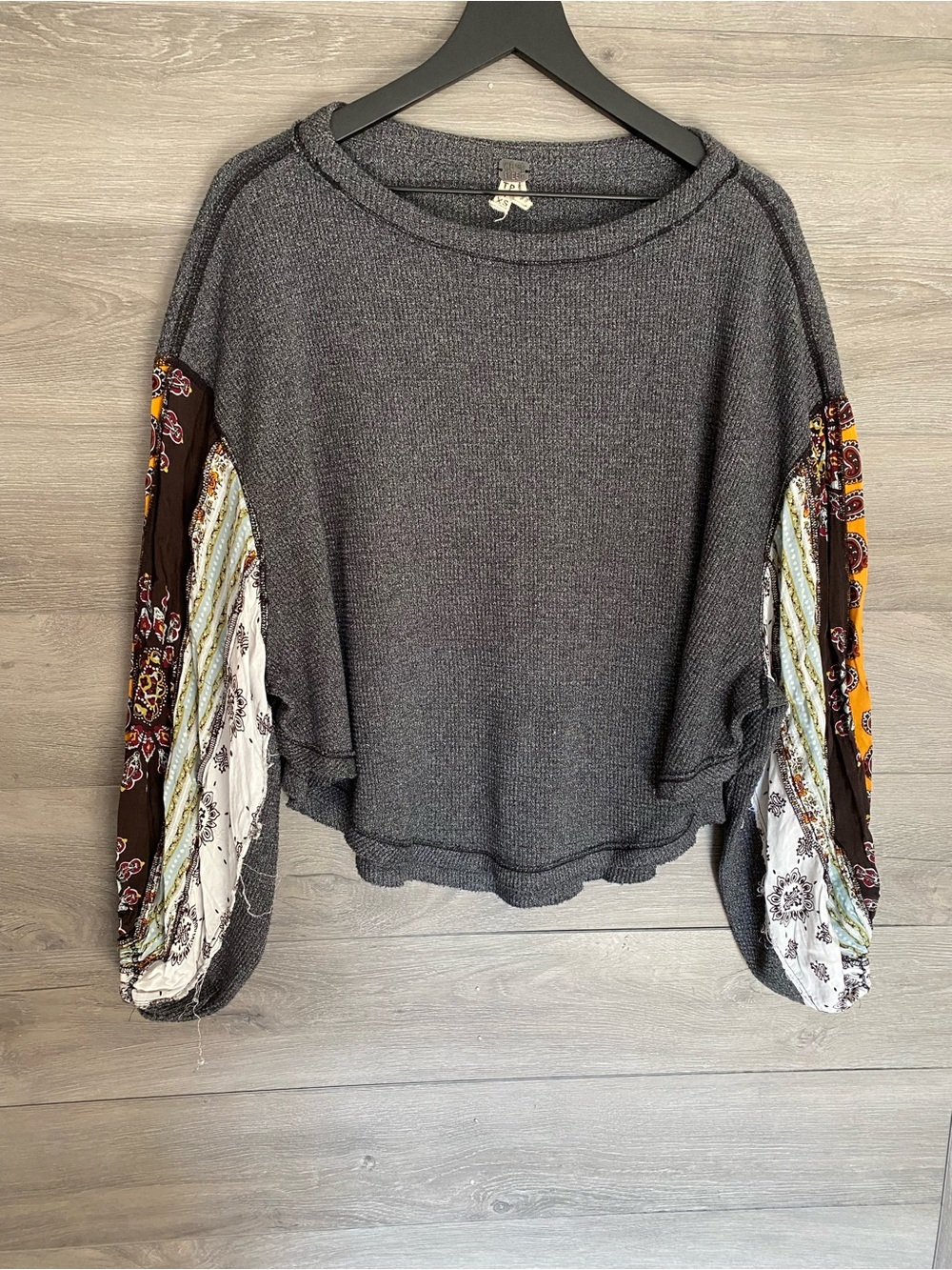 We The Free Blossom Thermal Top Patchwork